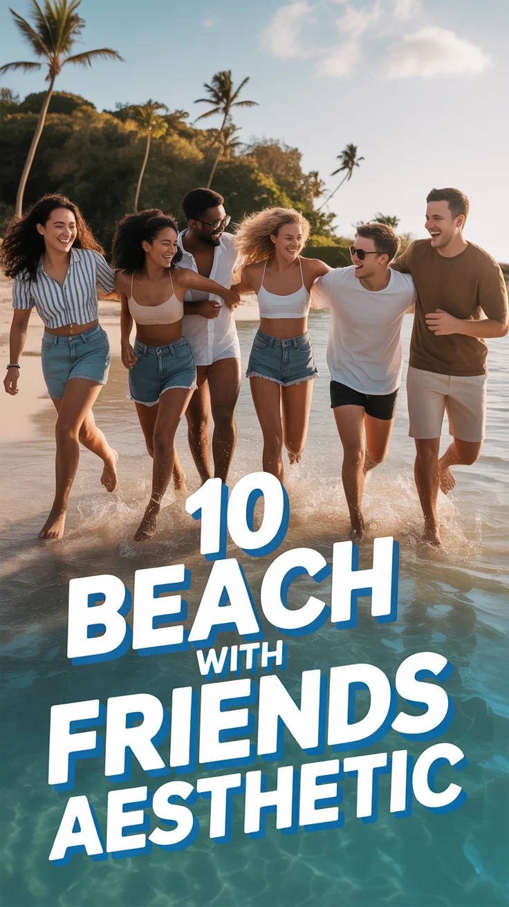 ☀️ 10 Beach With Friends Aesthetic