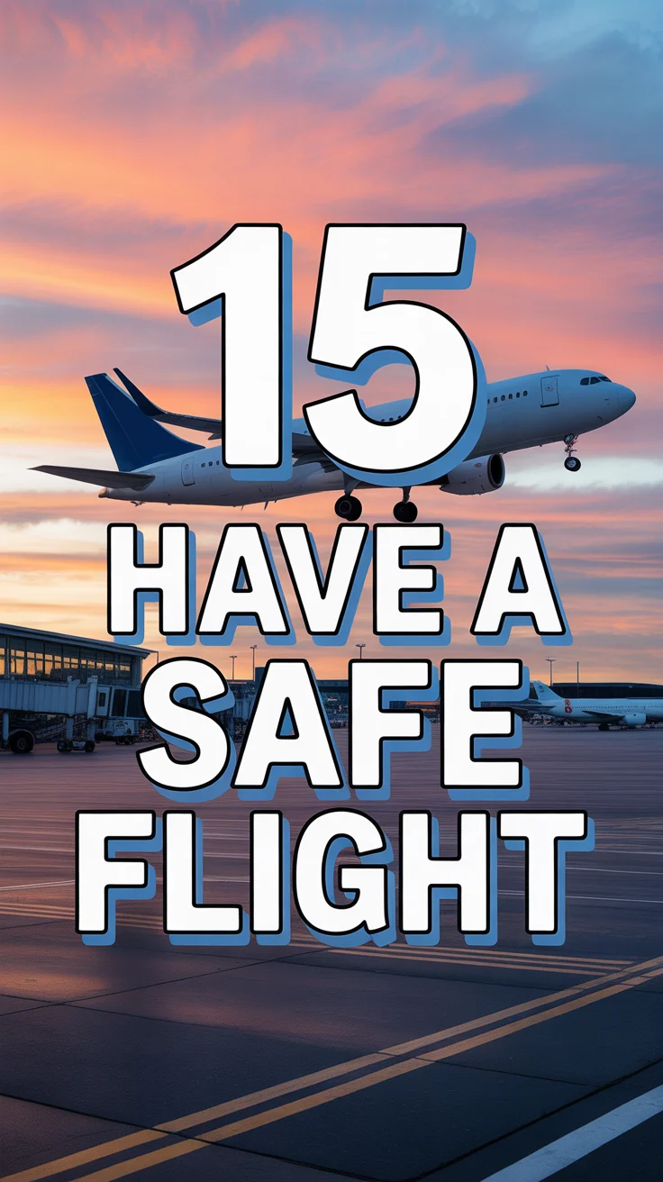 ✈️ 15 Have A Safe Flight