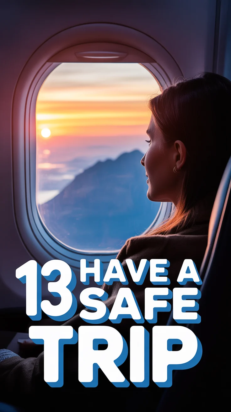 ✈️ 13 Have A Safe Trip