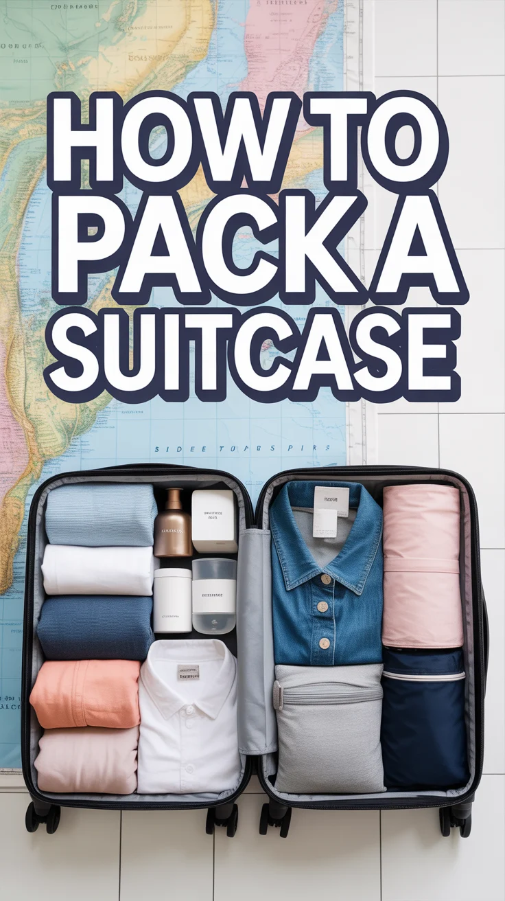 ✈️ How To Pack A Suitcase