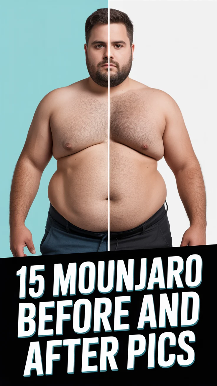 ⚖️ 15 Mounjaro Before And After Pics