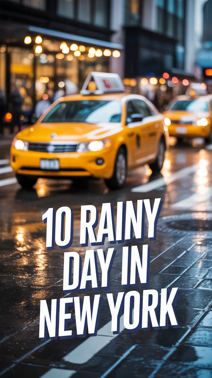 ☔️ 10 Rainy Day In New York