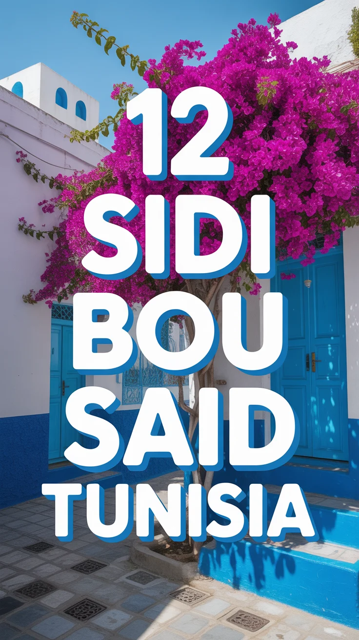 💙 12 Sidi Bou Said Tunisia