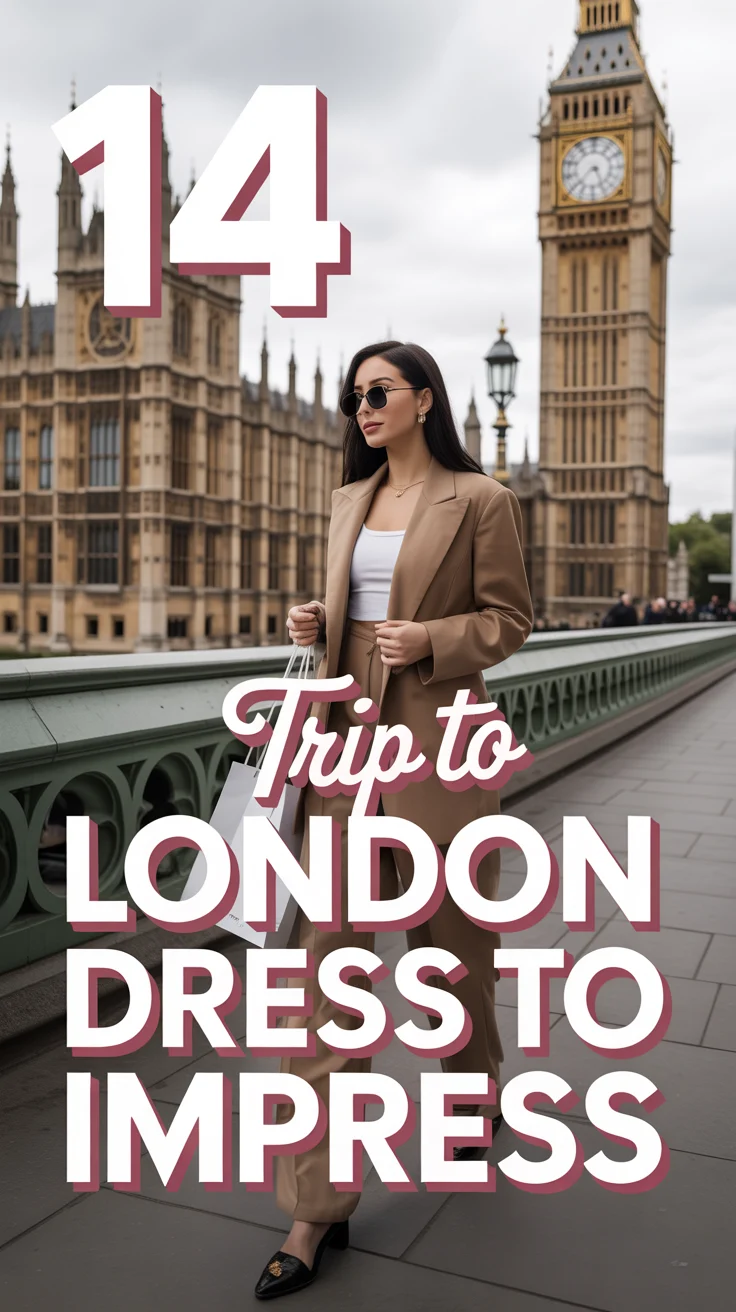 🇬🇧 14 Trip To London Dress To Impress