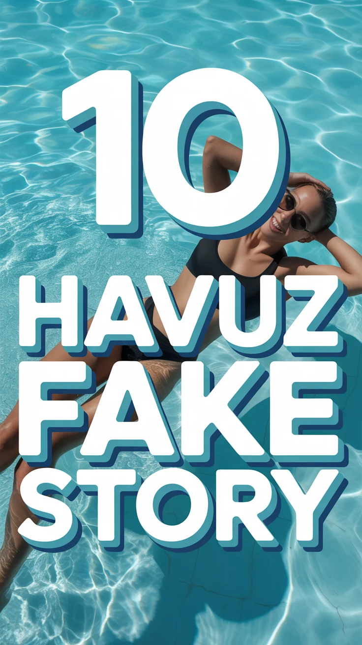 🏊‍♀️ 10 Havuz Fake Story