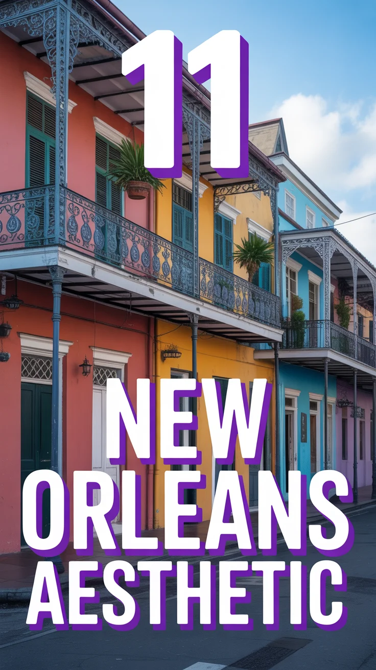 ⚜️ 11 New Orleans Aesthetic