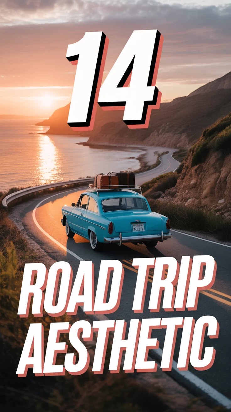 🚗 14 Road Trip Aesthetic