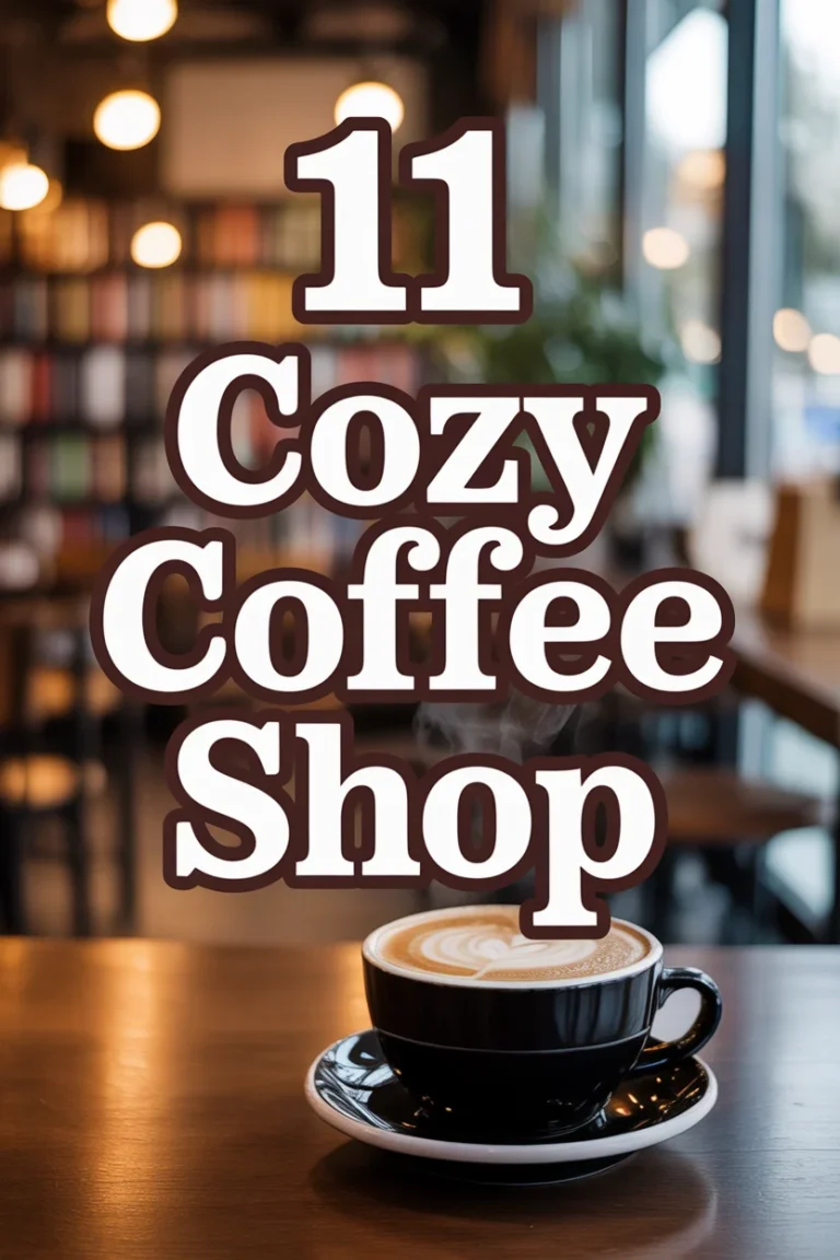 ☕ 11 Cozy Coffee Shop