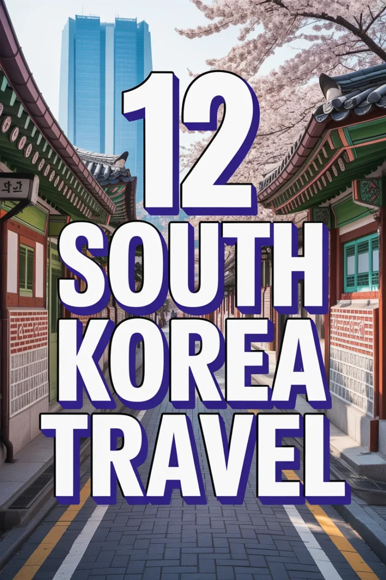 ✈️ 12 South Korea Travel