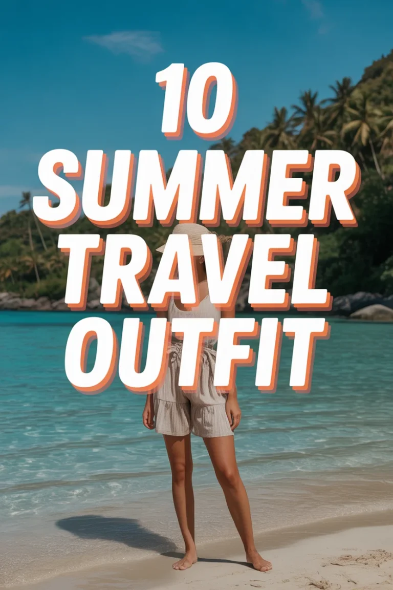 ✈️ 10 Summer Travel Outfit