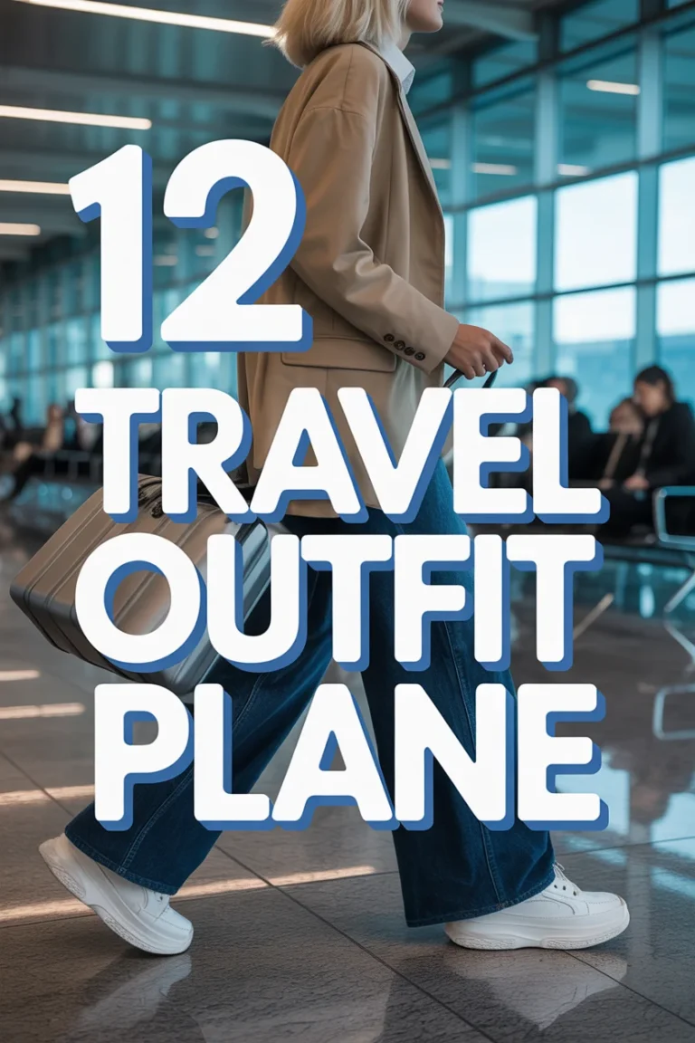 ✈️ 12 Travel Outfit Plane